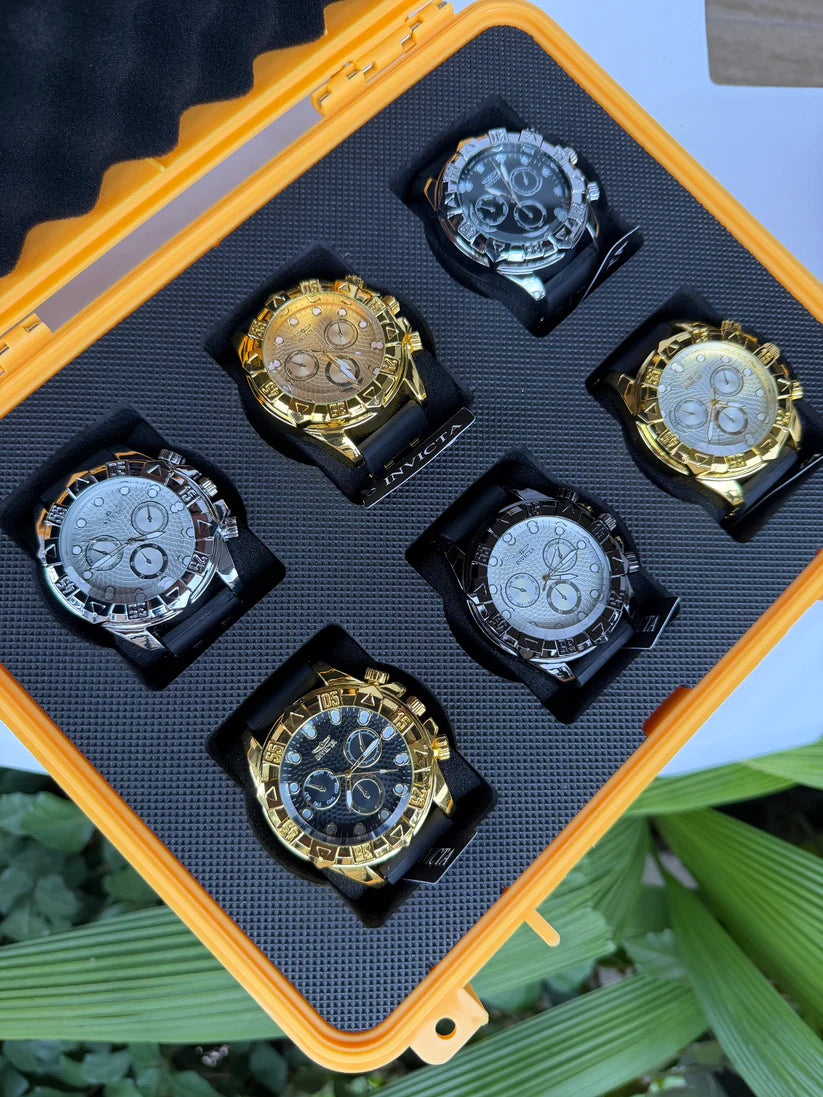 COMBO DE RELOJES INVICTA X6